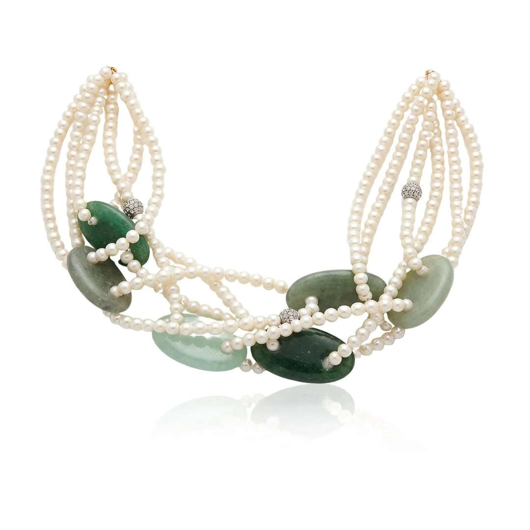 Aavina Pearl Necklace - Image 2