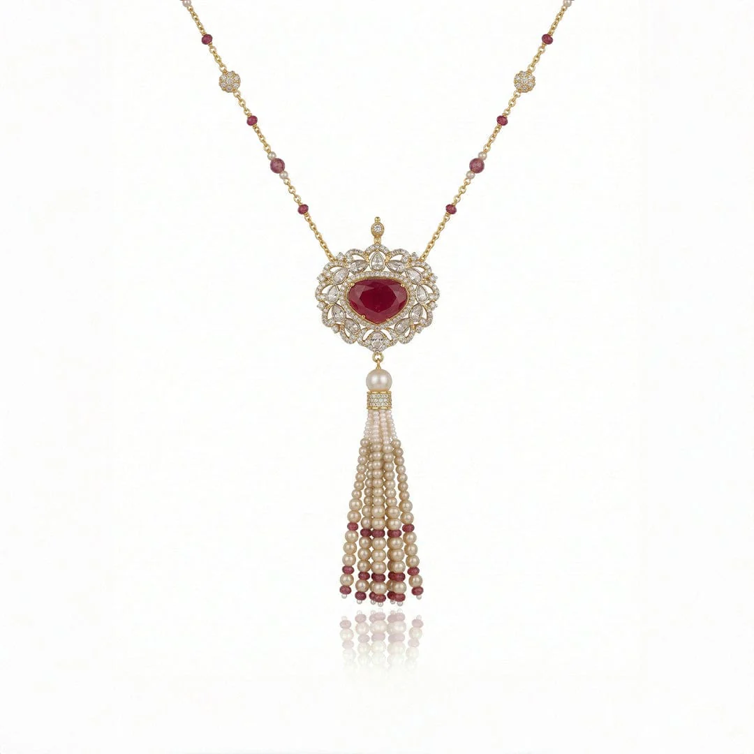Diya Necklace
