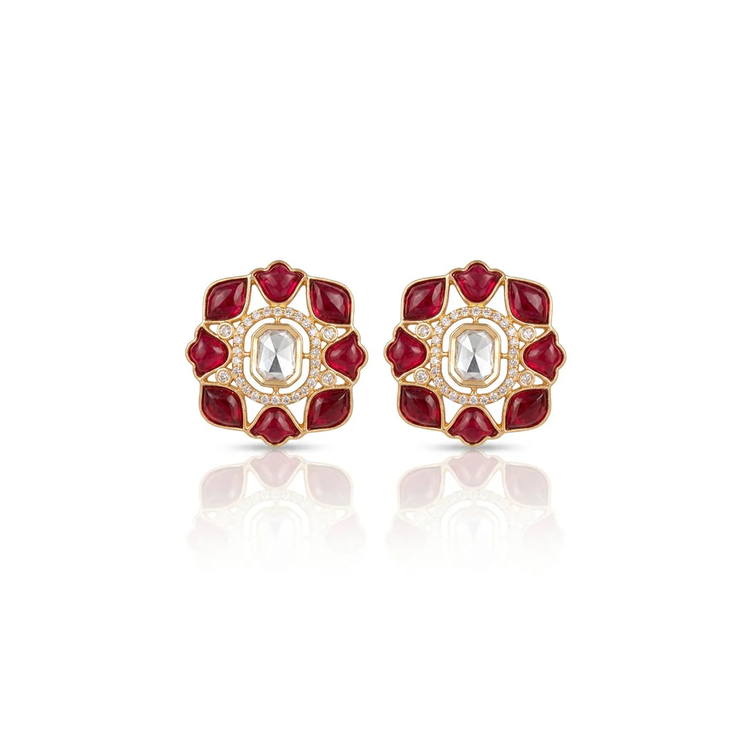 Avyana Stud Earrings - Image 2