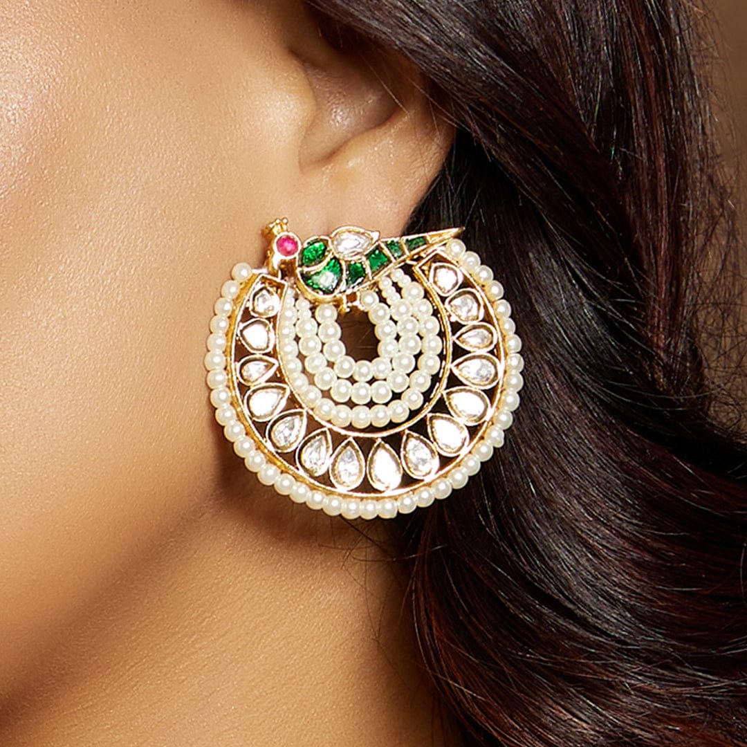 Bespoke Polki Earrings - Image 4