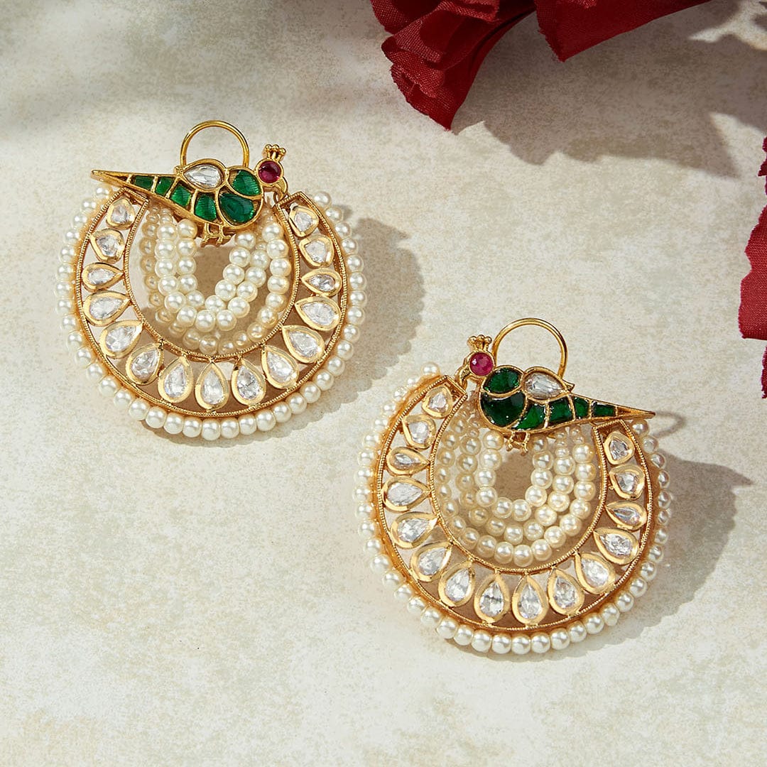 Bespoke Polki Earrings - Image 5