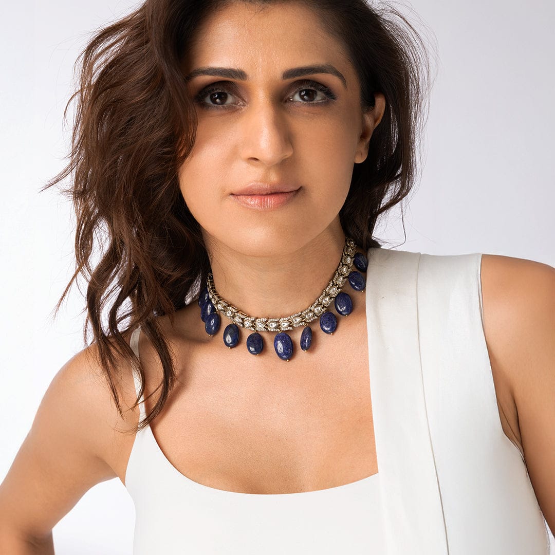 Blue Drop Necklace - Image 3