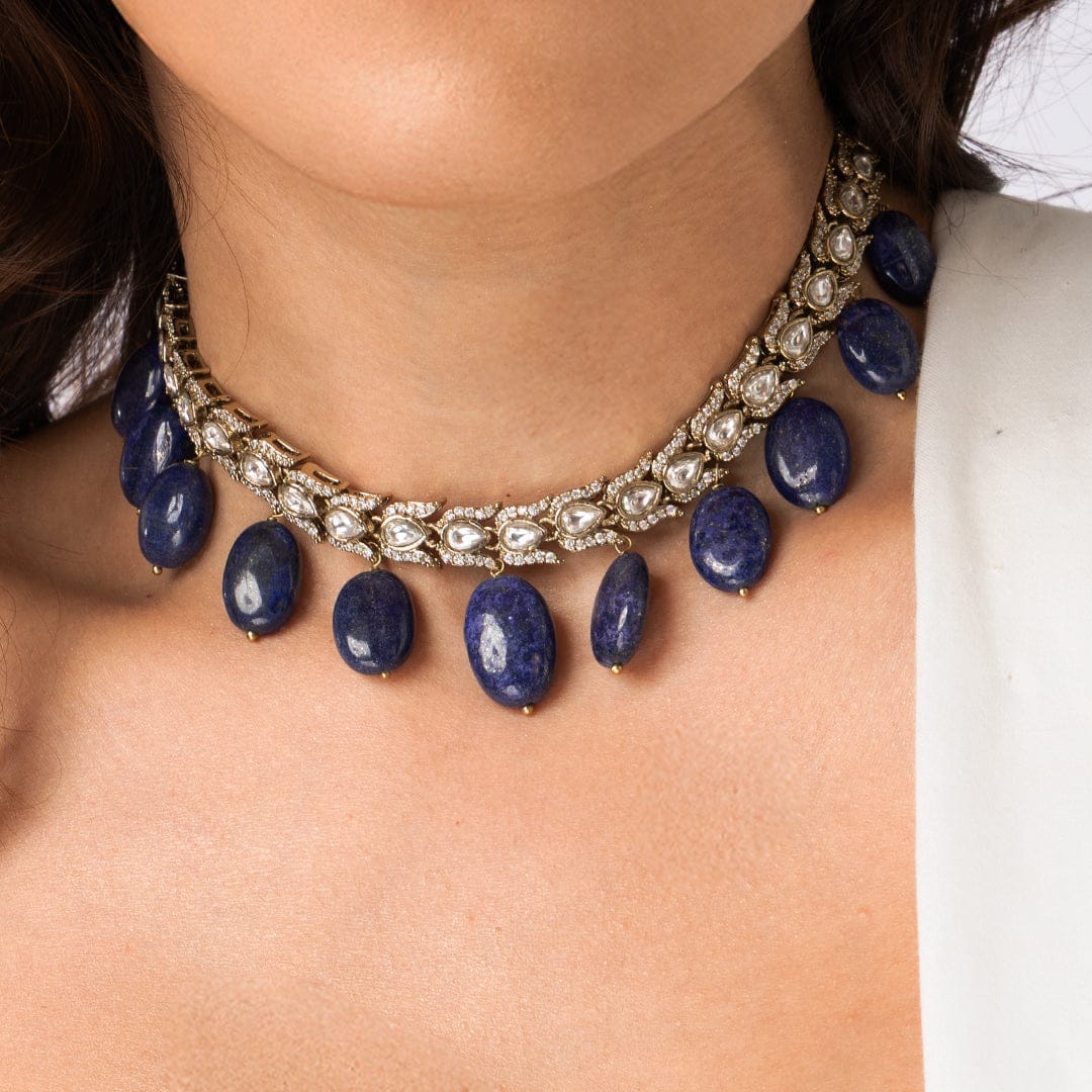 Blue Drop Necklace - Image 4
