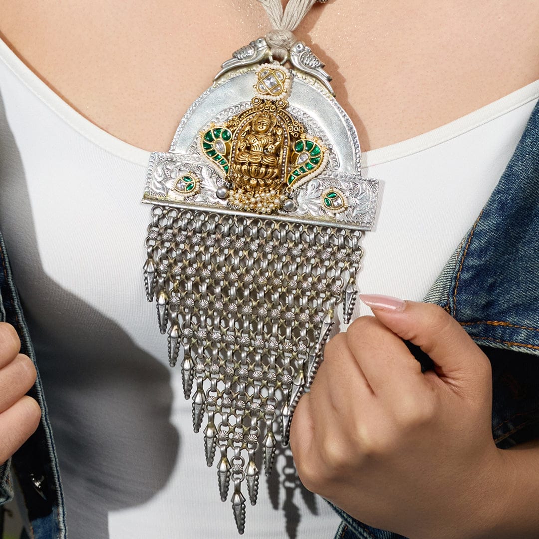 Bohemian Beaded Festival Necklace - Image 3