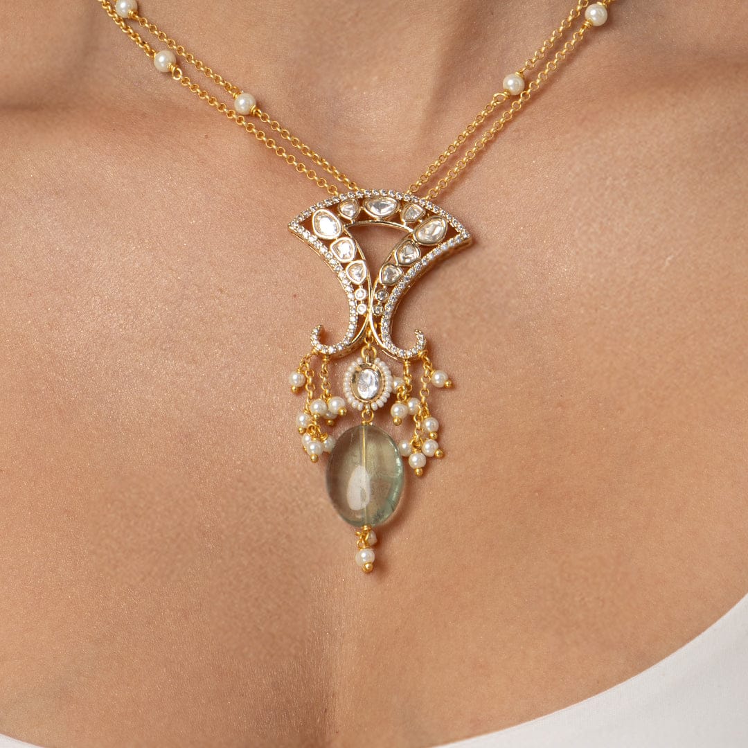 Briolette Cascade Pendant Necklace - Image 2