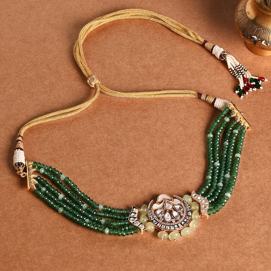 Charismatic Choker With Earrings - Image 4