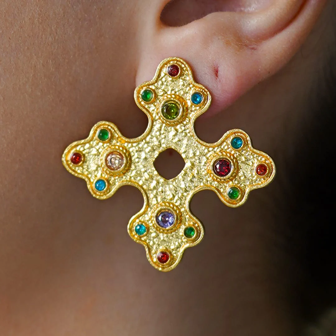 Chroma Flair Stud Earrings - Image 3