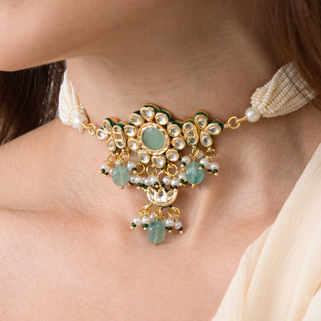 Elegant Contour Necklace Set - Image 2