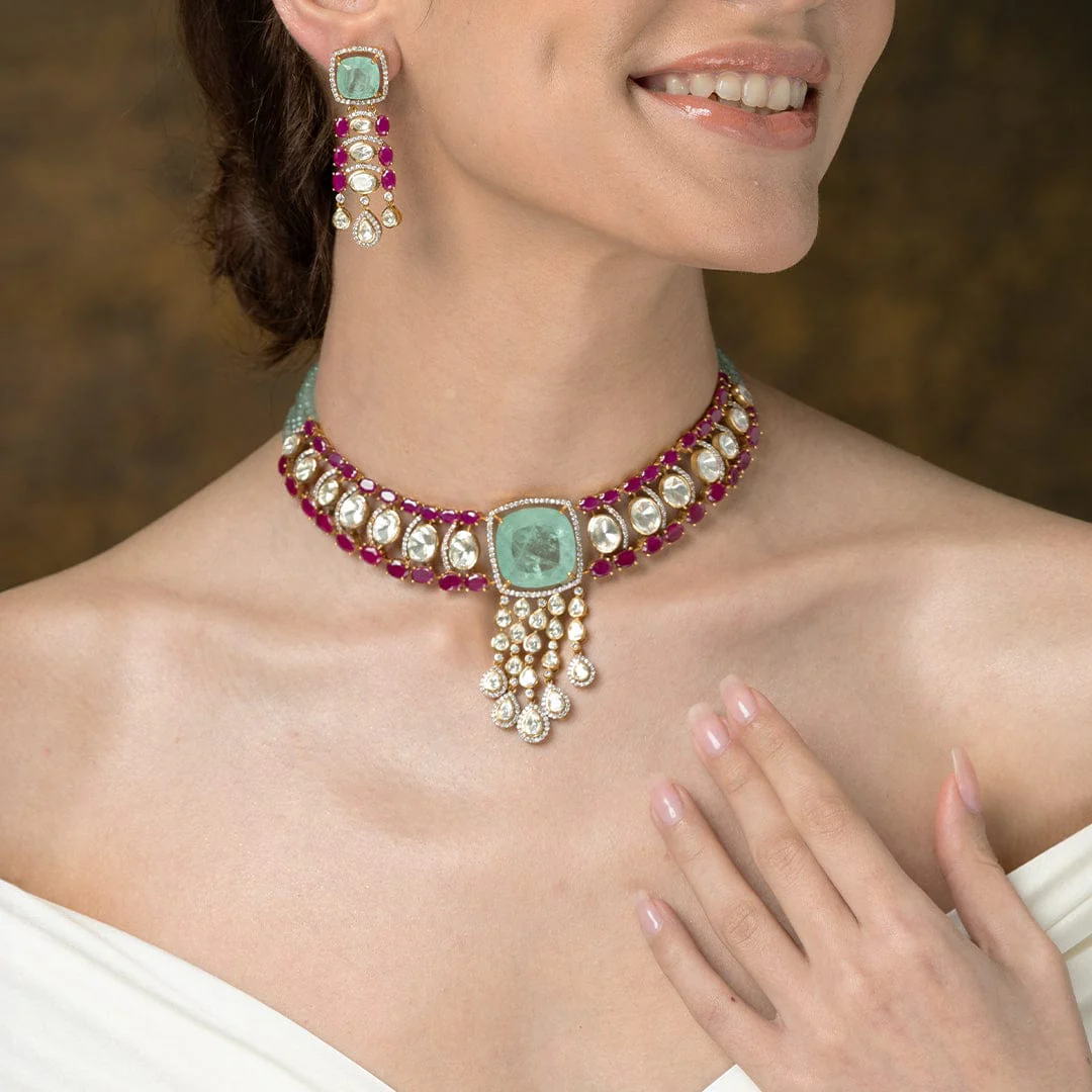 Emerald Necklace Set - Image 2