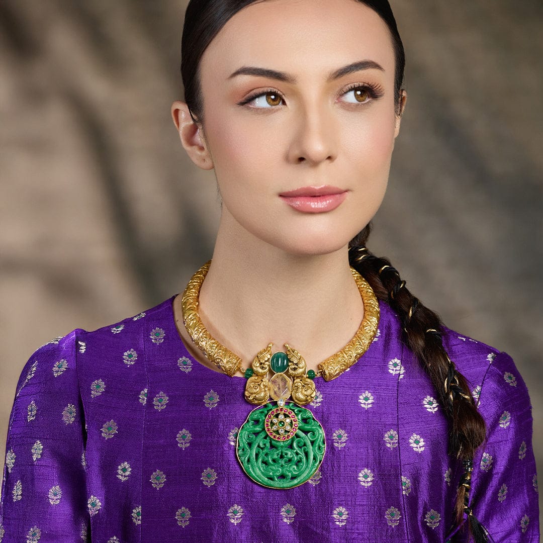 Emerald Royalty Necklace - Image 2