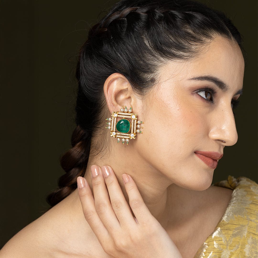 Emerald Square Stud - Image 2