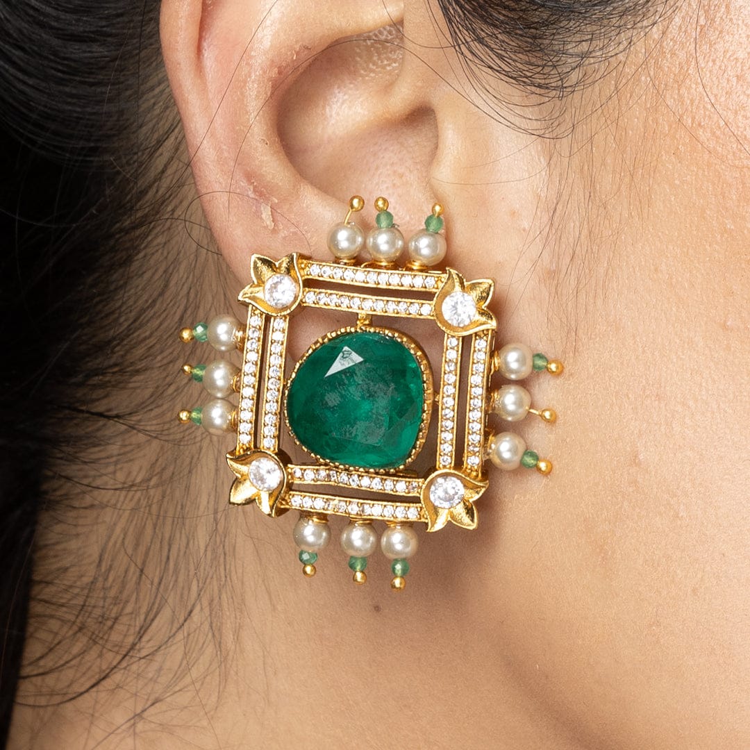 Emerald Square Stud - Image 3