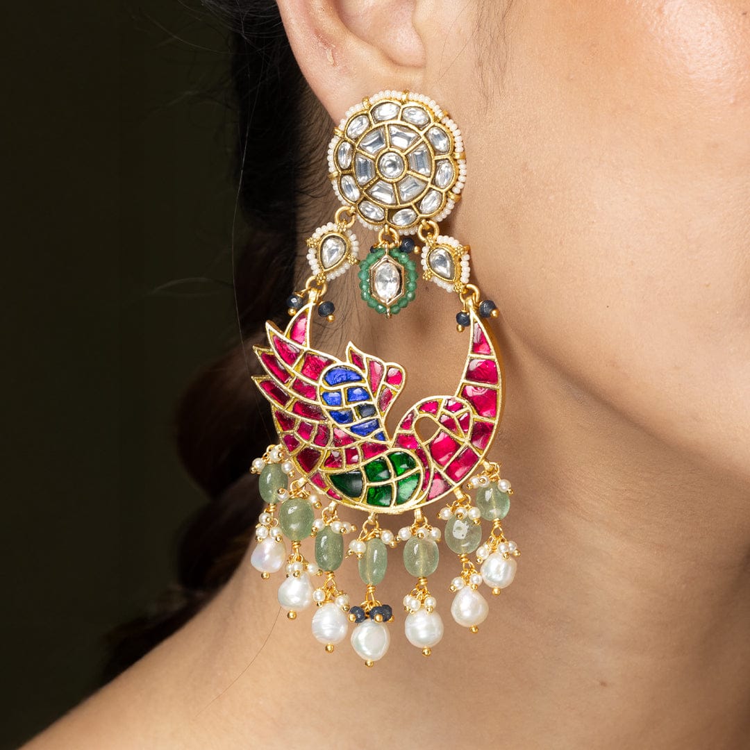 Enamel Peacock Dangler - Image 3