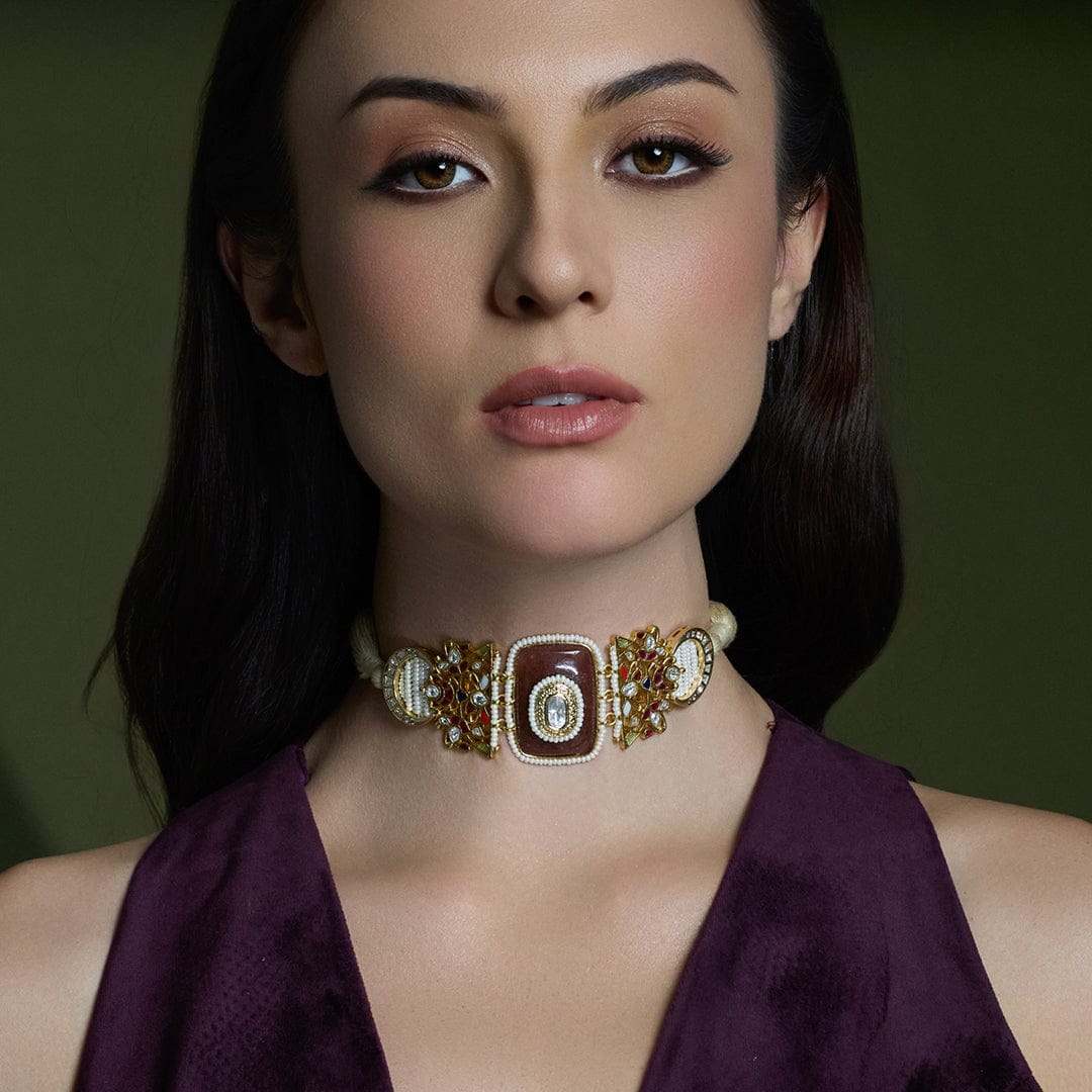 Enchanté Pearl Cascade Necklace - Image 2