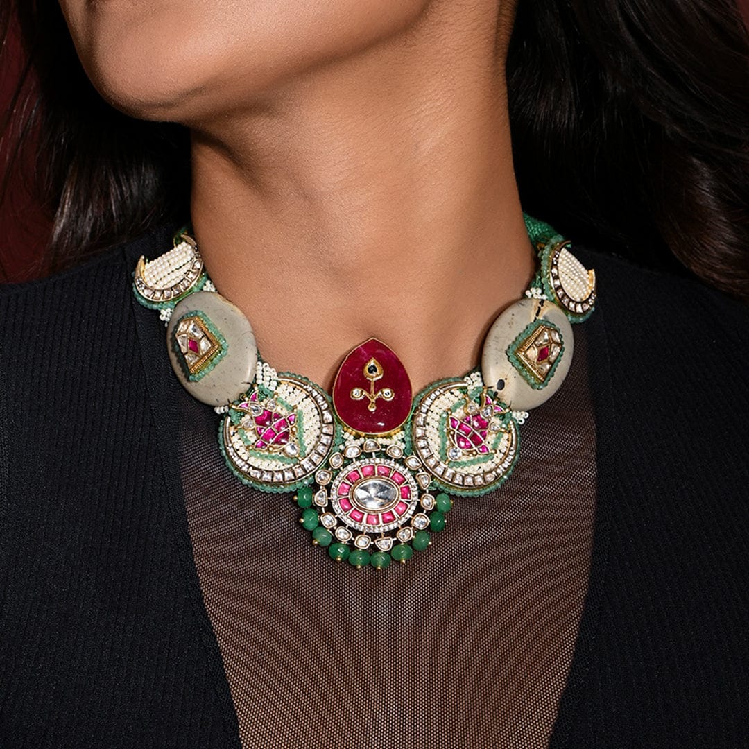 Enigmatic Multicolor Necklace - Image 2