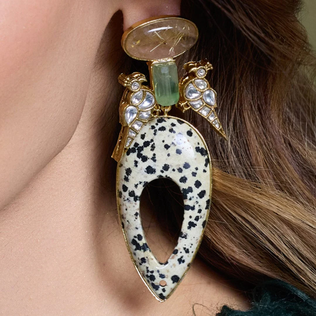 Fierce Dusk Drop Earrings - Image 3