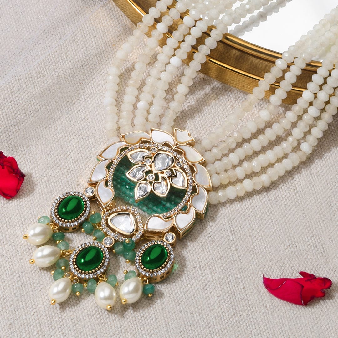 Glorious Necklace With Earrings - Image 4