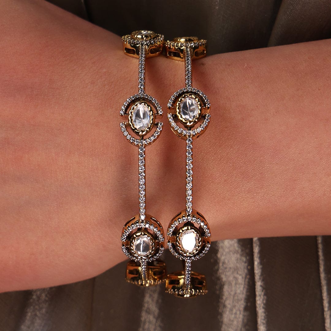 Golden Mirage Bangle Set - Image 4