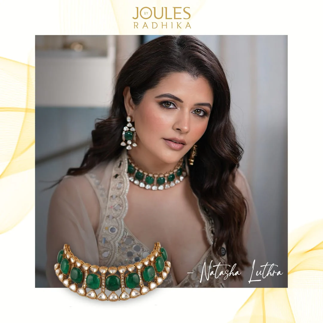 Indo Chic Green Choker Set