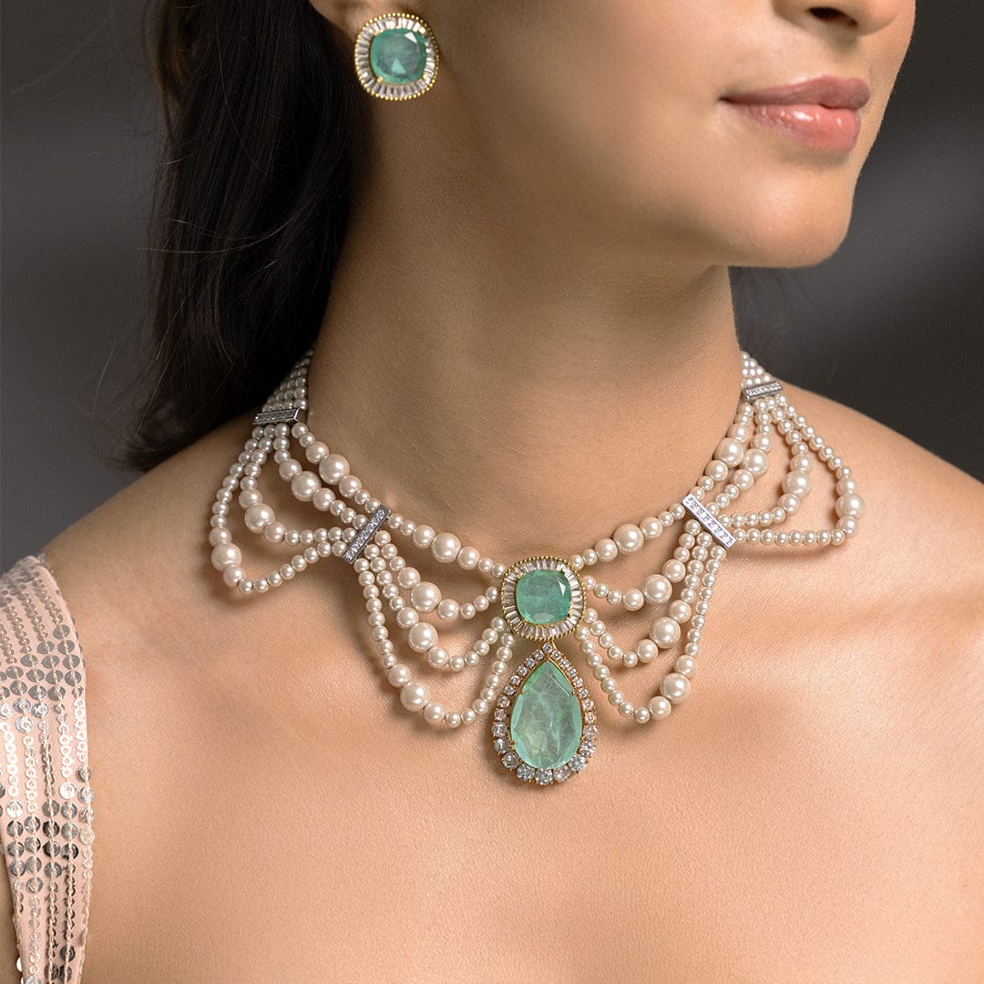 Janavi Necklace Set