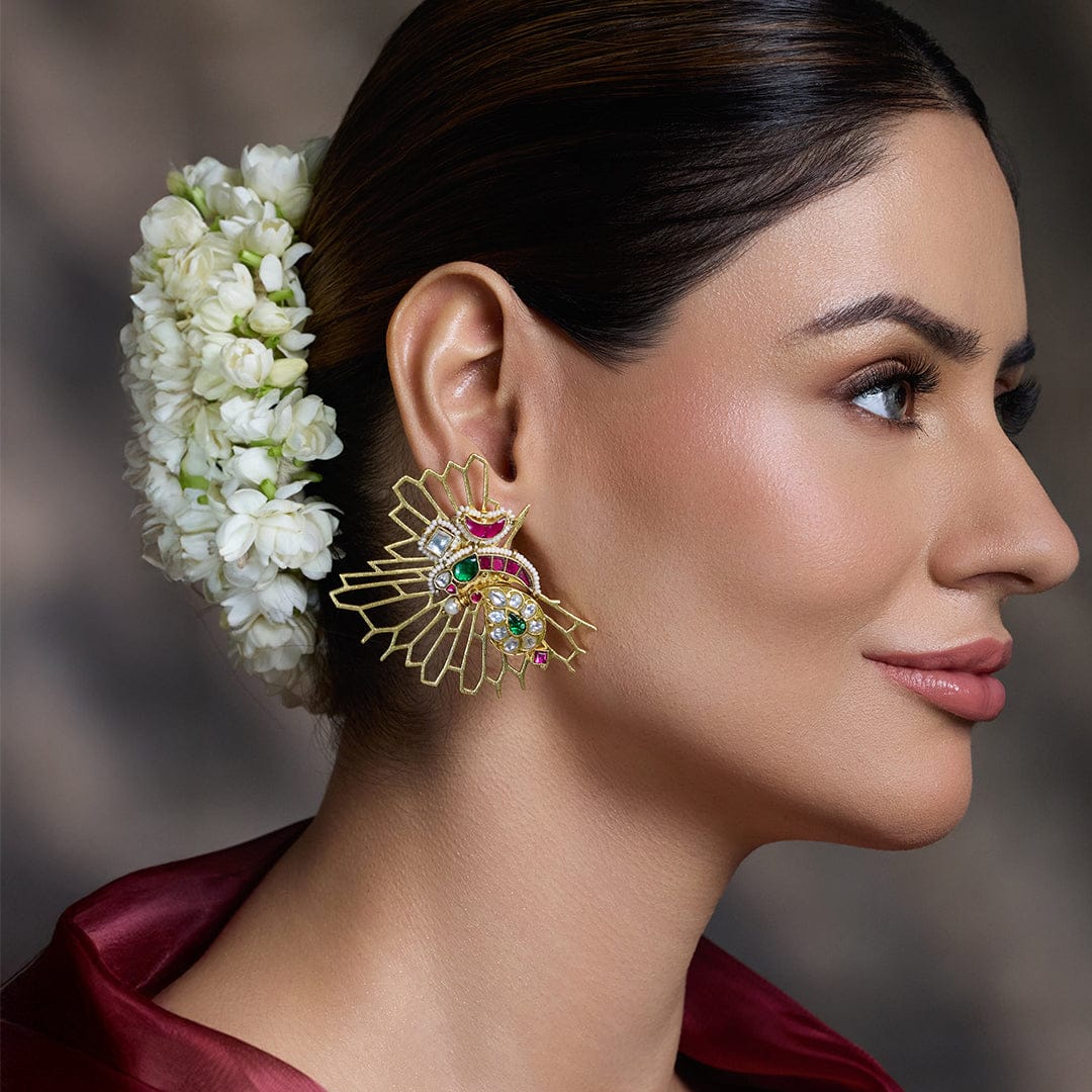 JewelWing Stud Earrings - Image 2