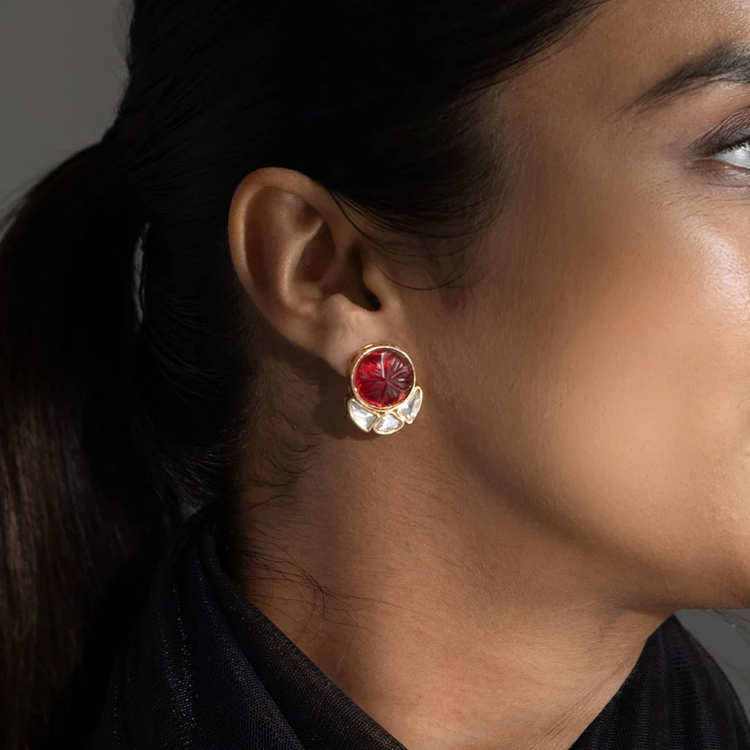 Kiyana Stud Earrings - Image 2