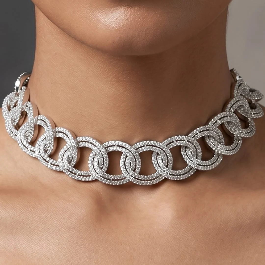 Laira Choker necklace set - Image 3