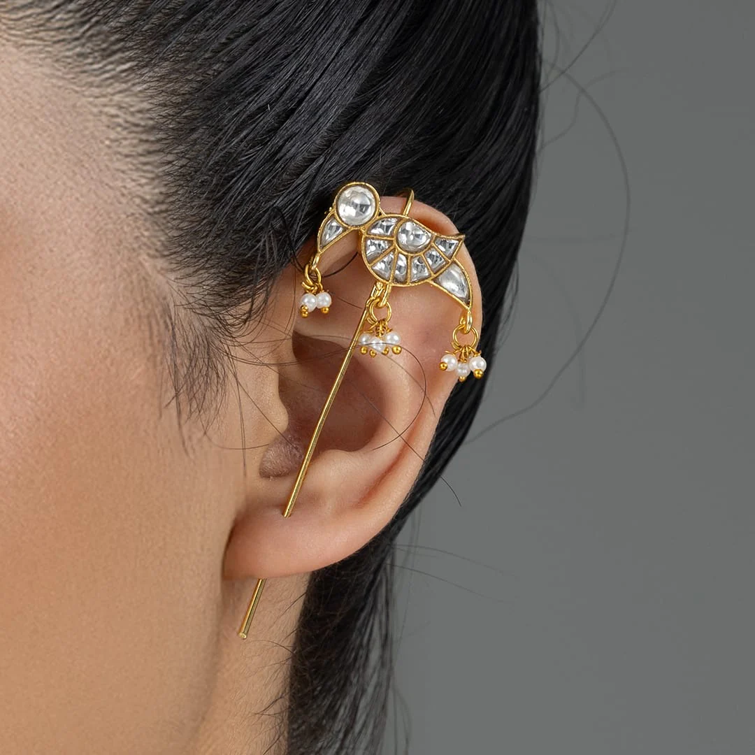 Lavika Ear Cuffs Earrings - Image 2
