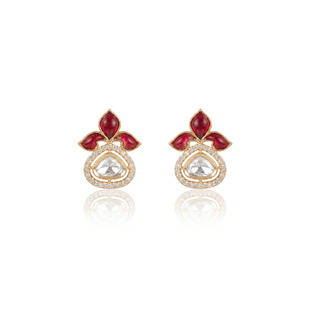 Layana Stud Earrings - Image 2