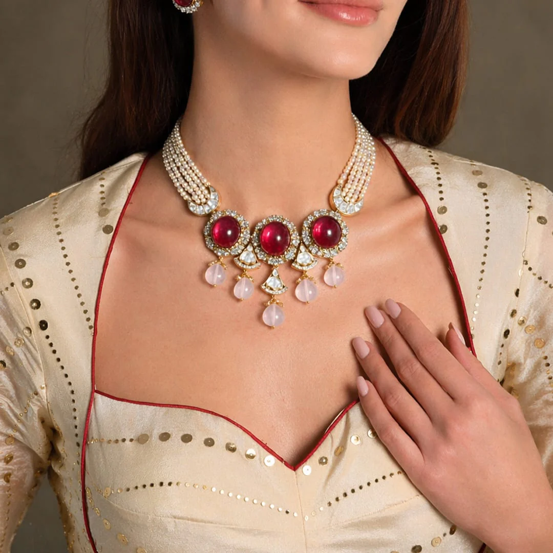 Leher Necklace Set