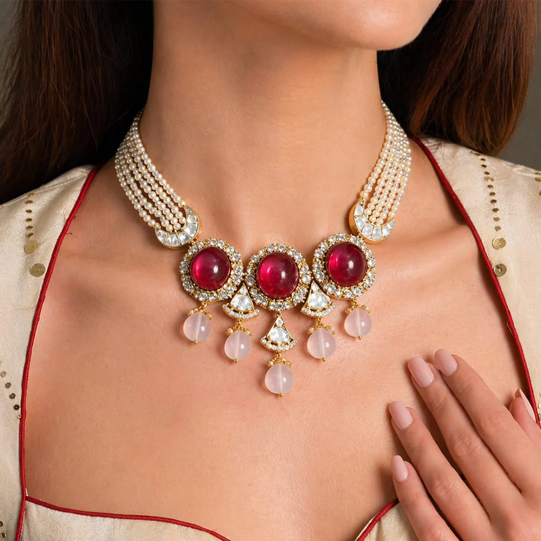 Leher Necklace Set - Image 2