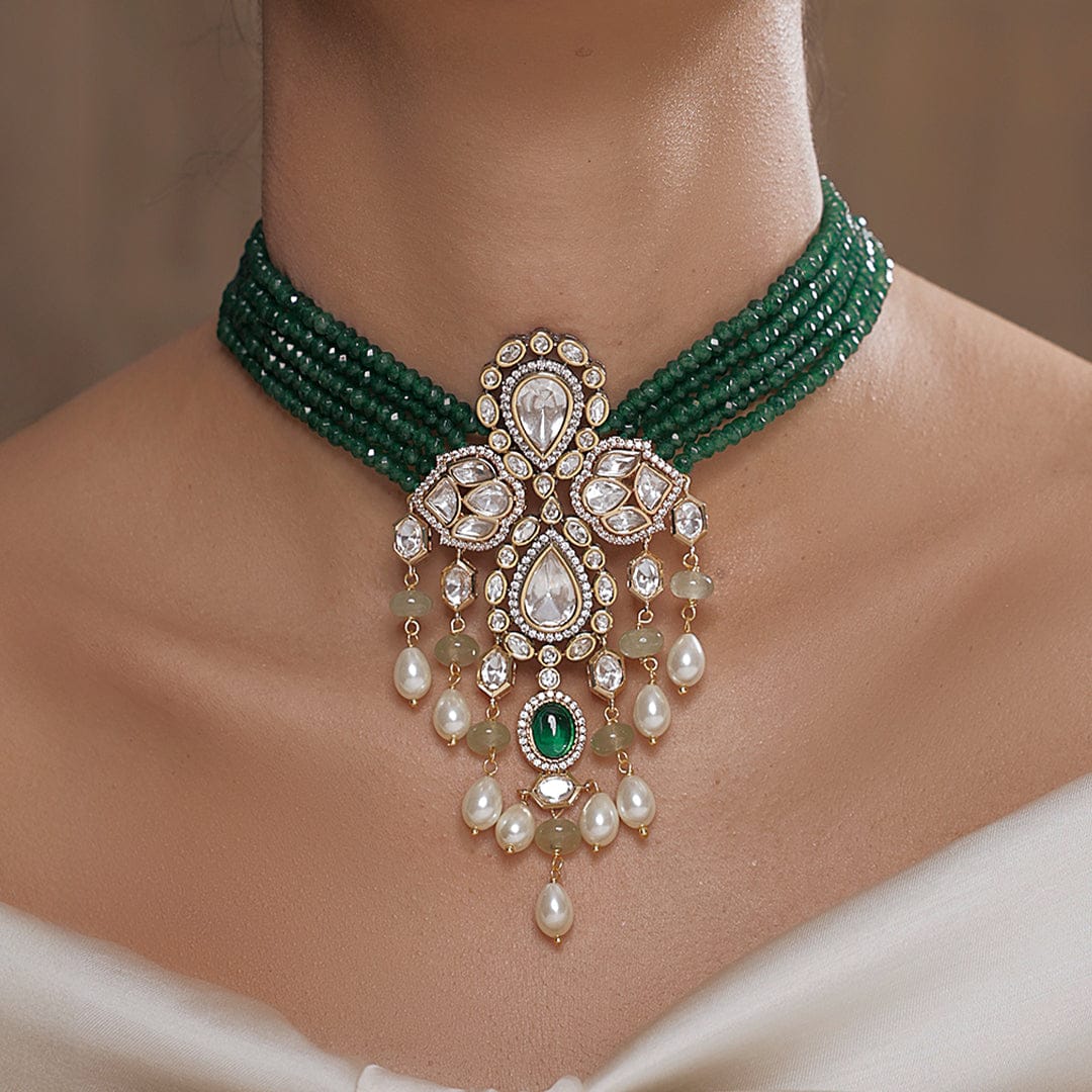 Lush Green Pendant Necklace