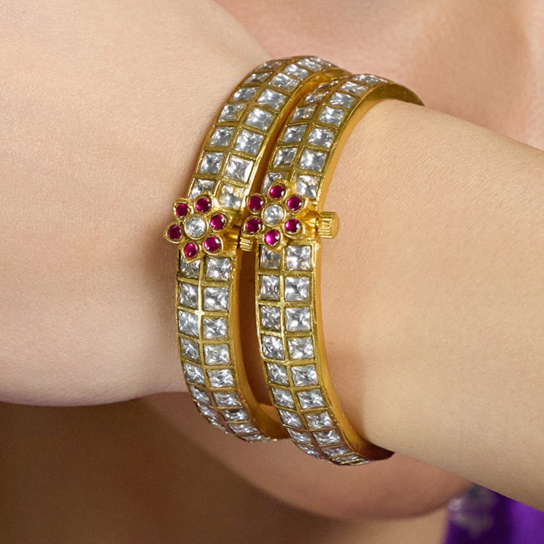 Lustre Era Stone Bangles - Image 3