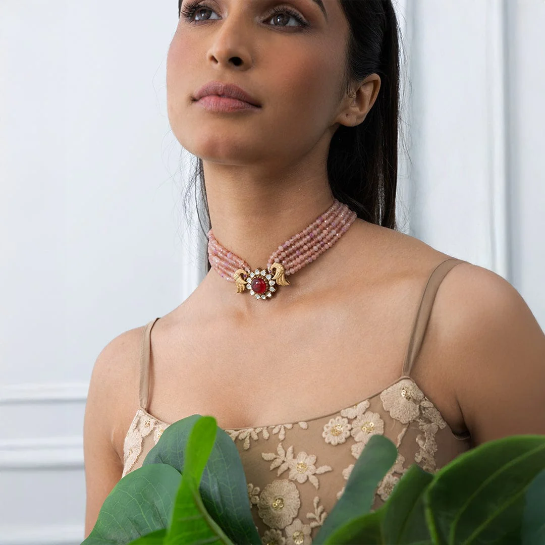 Magnificent Regal Choker Necklace - Image 2