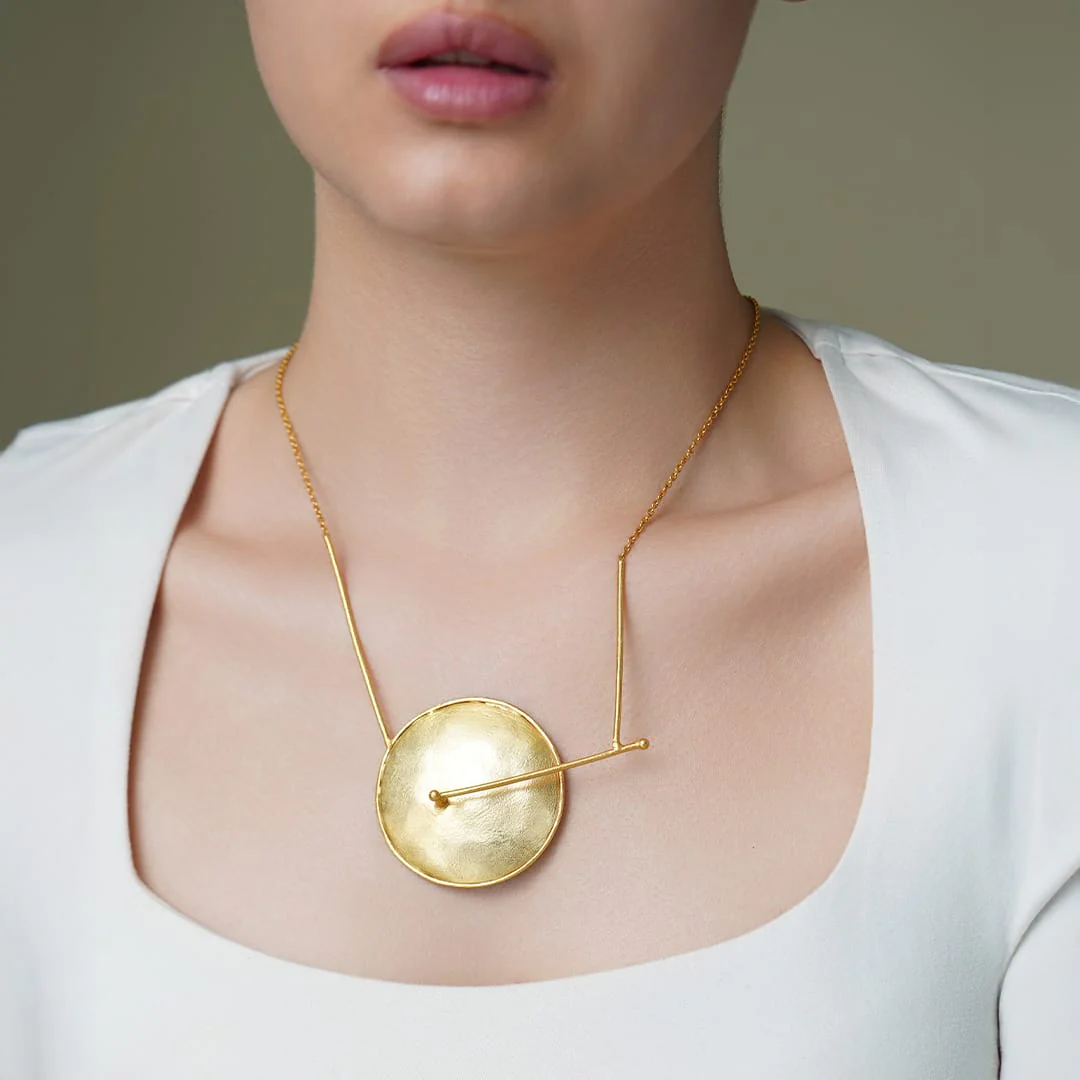 Majestic Glow Medallion Necklace