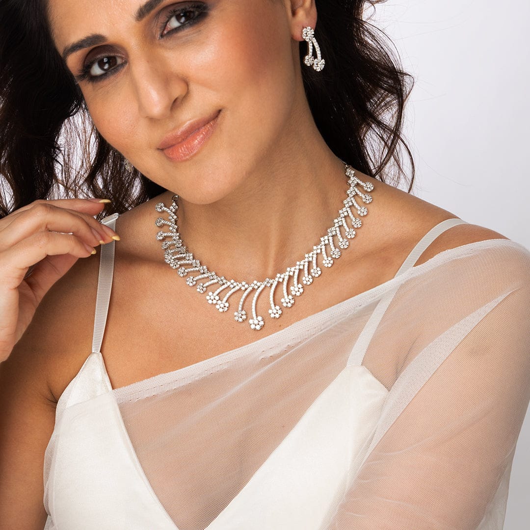 Majestic Leaf Necklace Set