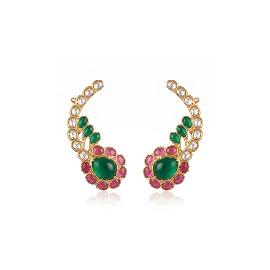 Meira Ear Cuffs earrings - Image 2