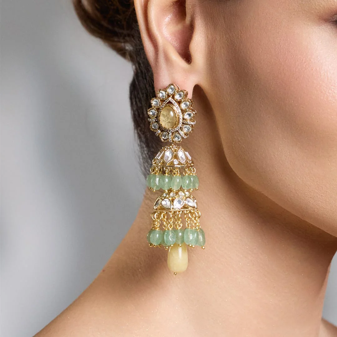Naaznina Heritage long Earrings