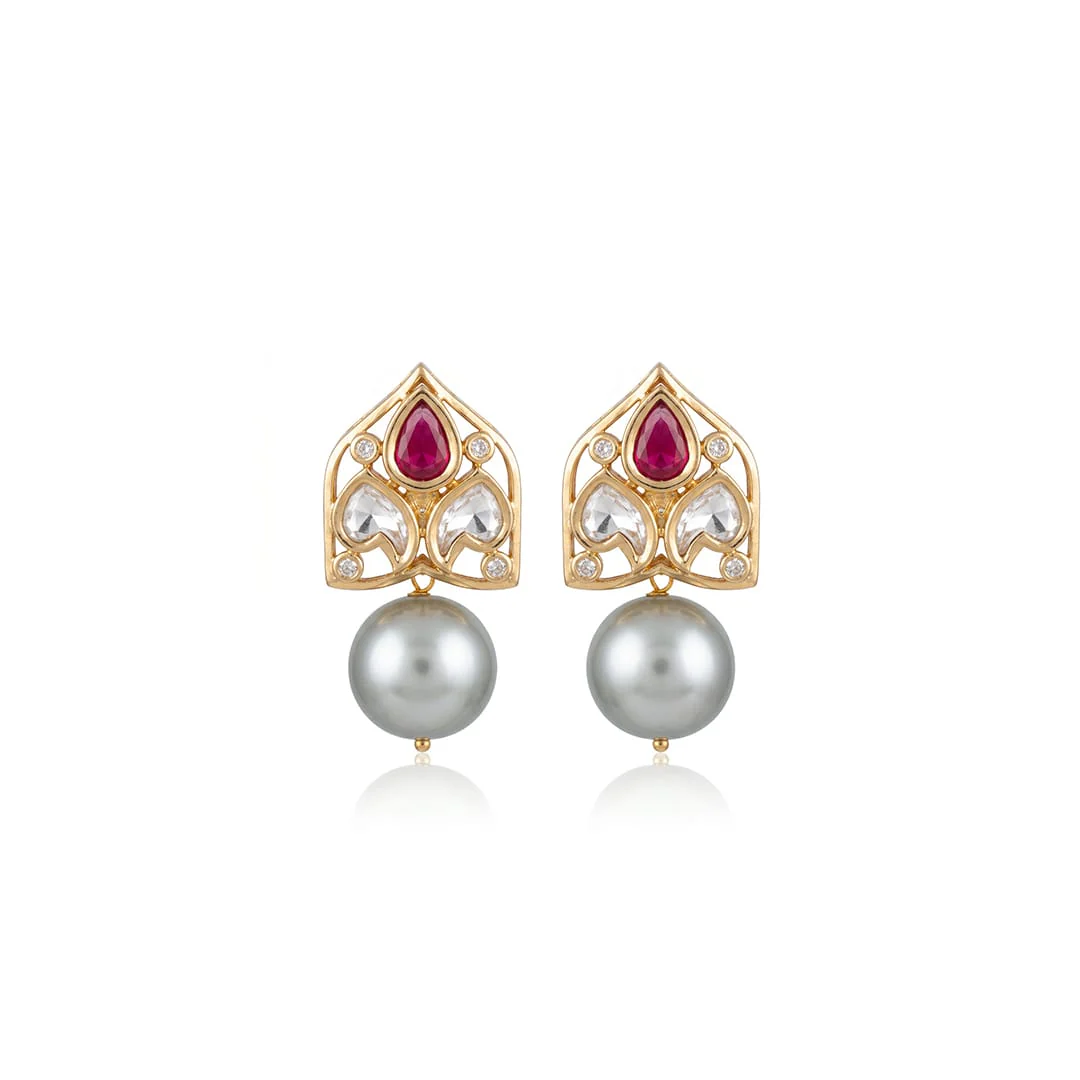 Naira Drop Earrings - Image 3