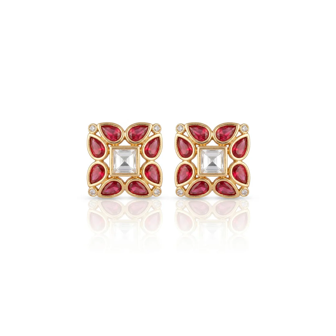 Naveli Stud Earrings - Image 2