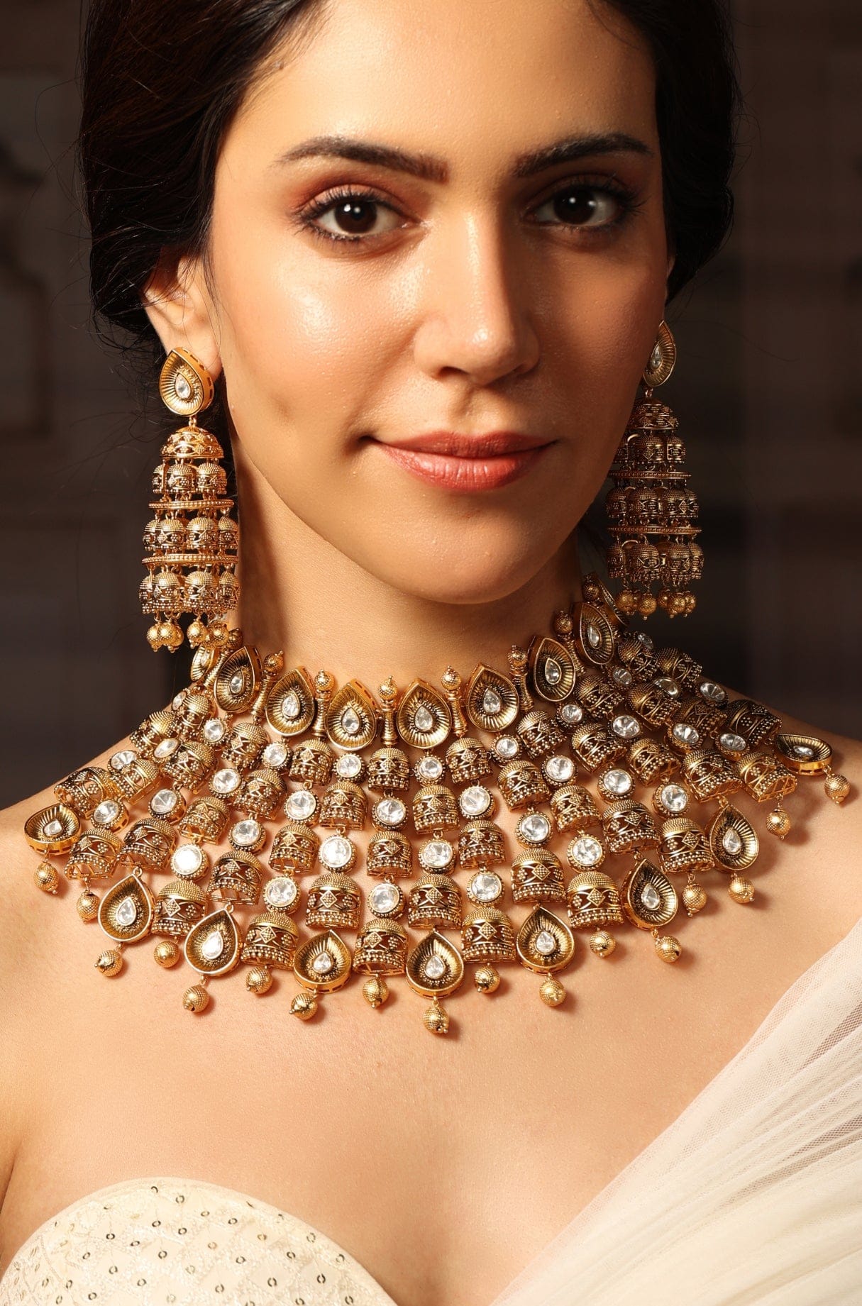 Orbital Lace Necklace Set - Image 3