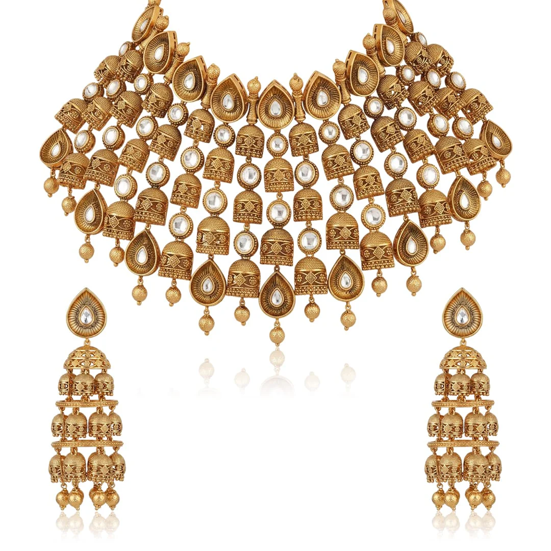 Orbital Lace Necklace Set - Image 4