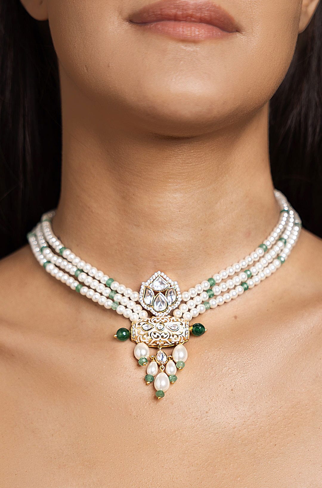 Pristine White Necklace