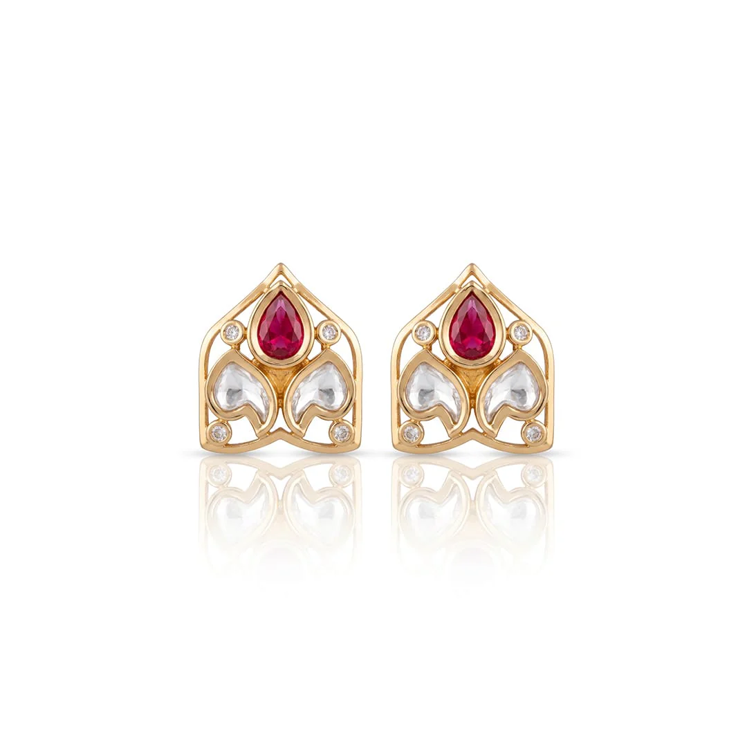 Raira Stud Earrings - Image 2