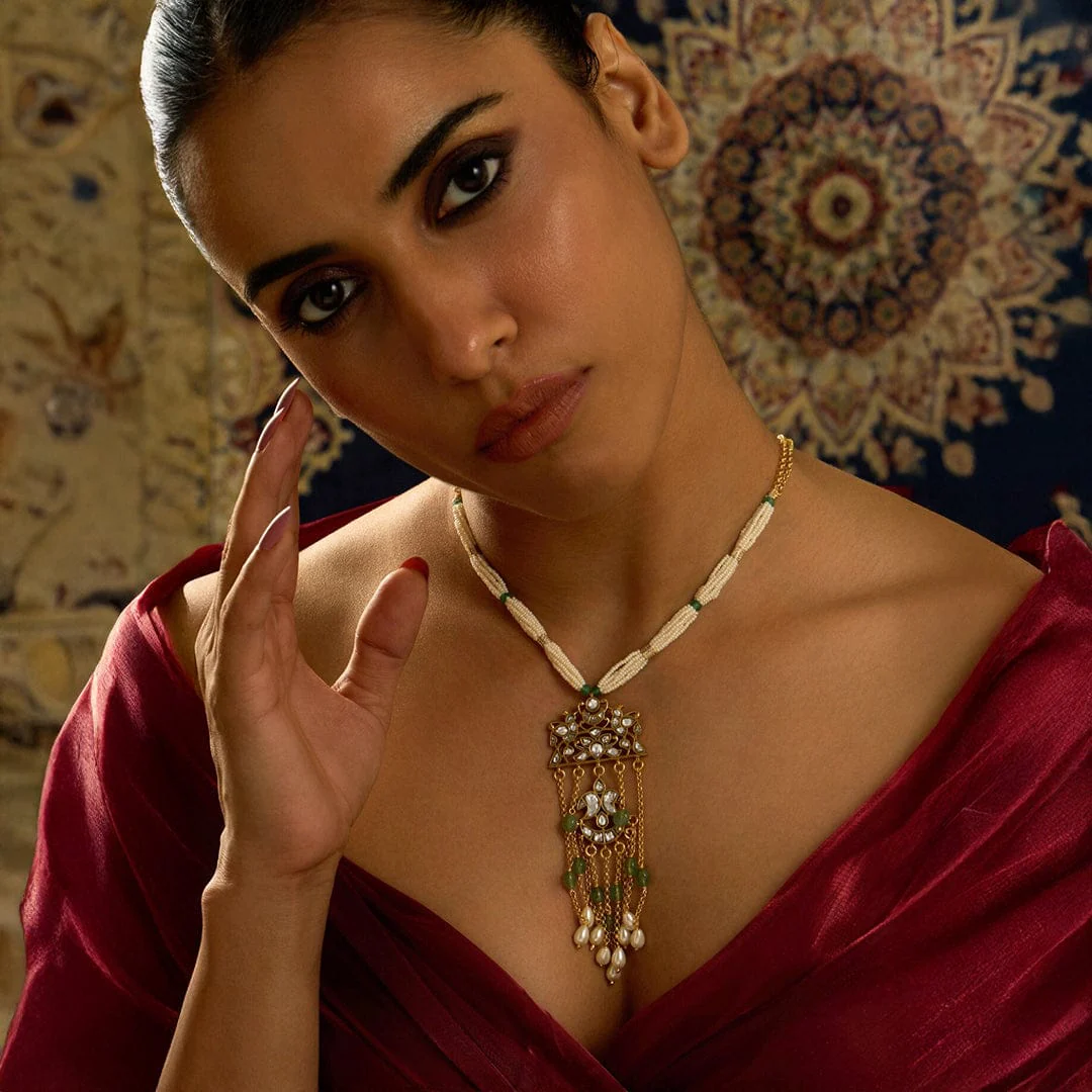 Rajwadi Charm Petite Necklace