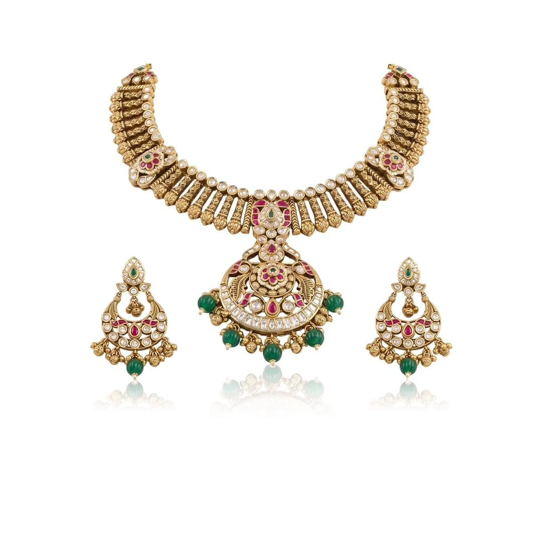 Reeha Necklace Set