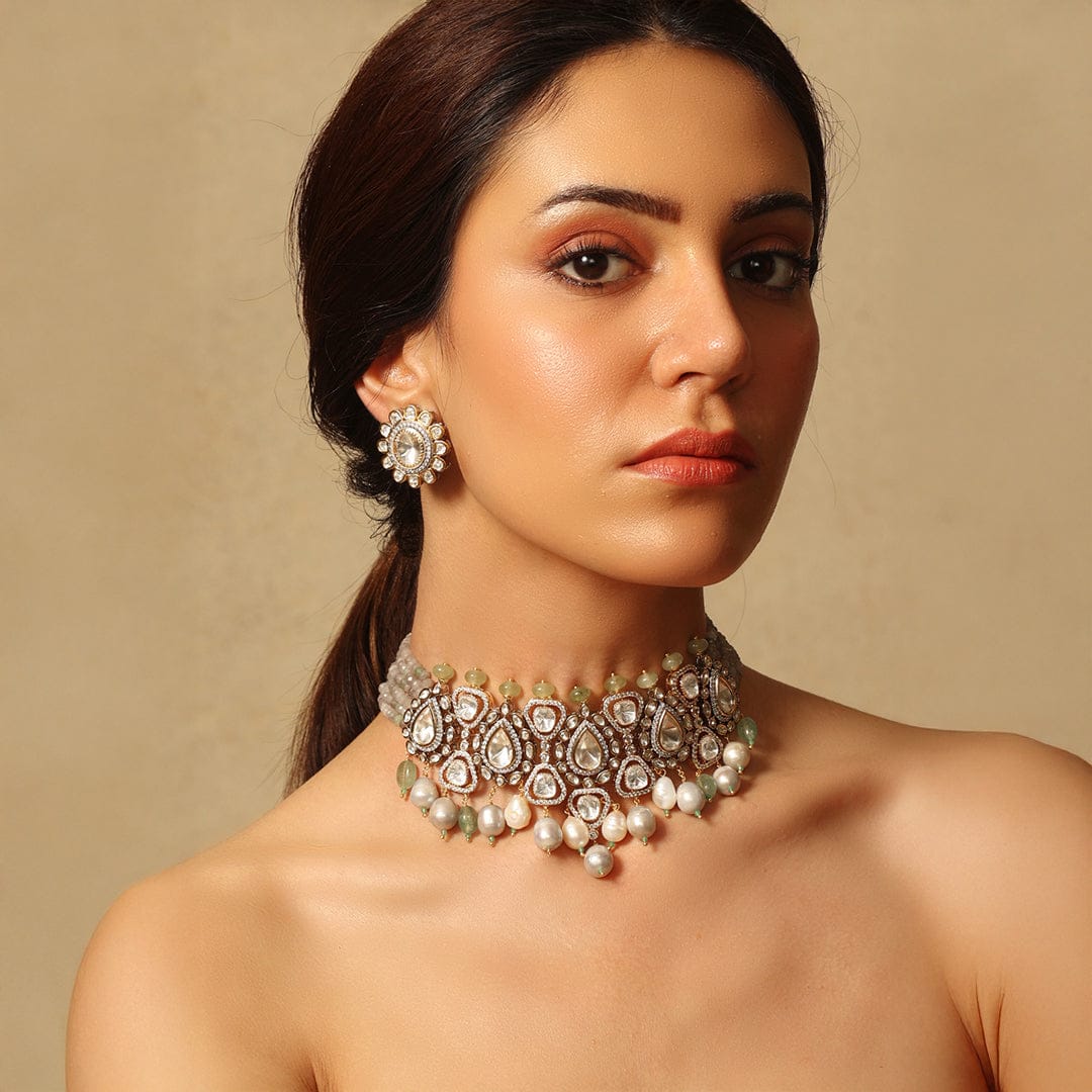 Regal Cascade Necklace Set - Image 2