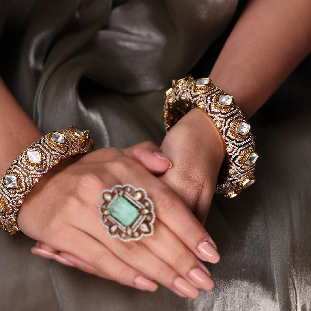 Regalia Lustre Bangle Set - Image 3