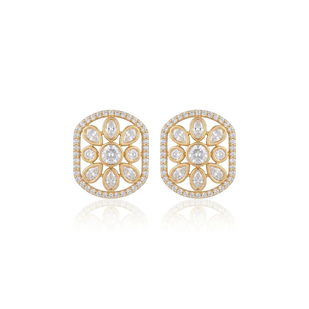 Reyana Stud Earrings - Image 2