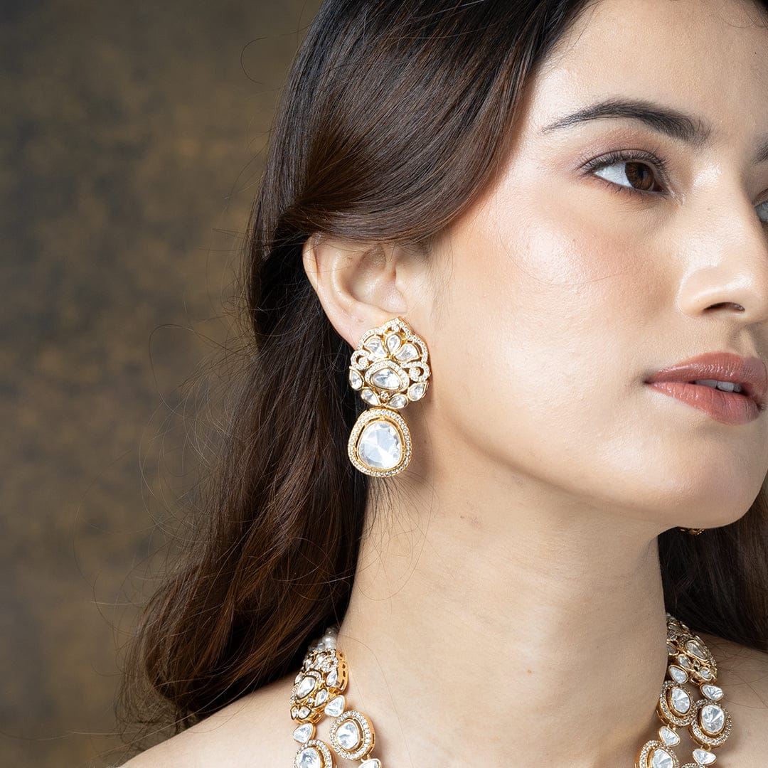 Royal Aura Layered Necklace Set - Image 5